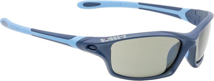 Swiss Eye Grip Sonnenbrille (Dark Blue Matt, Polarized Smoke)