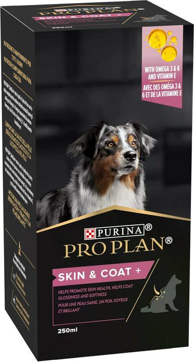 Image du produit Pro Plan Complément alimentaire pour chiens Skin & Coat+ 250 ml (Adulte, 1 pcs, 280 g)