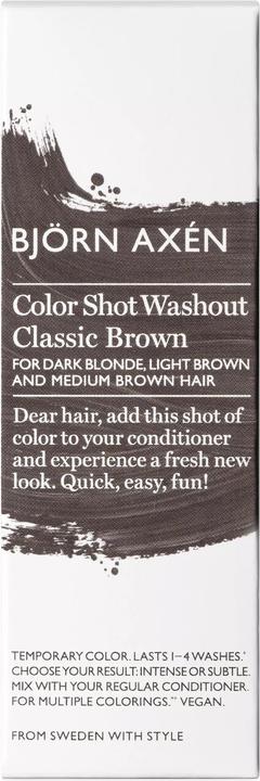 Image du produit Björn Axen Color Shot Washout Classic Brown (Brun Classique)