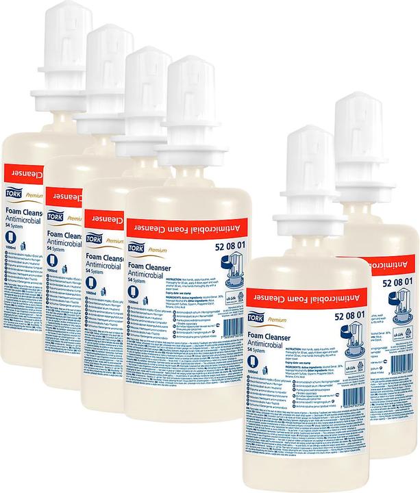 Produktbild Tork Premium-Schaumseife zur Händedekontamination (Flüssigseife, 1000 ml)
