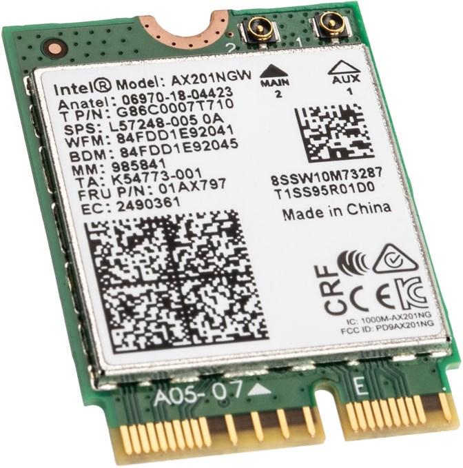 Produktbild Intel Wi-Fi 6 AX201-Modul (M.2 E Key)