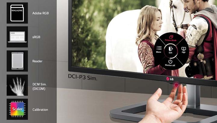 Produktbild LG 31MU97-B Digital Cinema 4K (4096 x 2160 Pixel, 31")