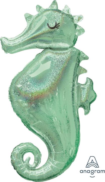 Produktbild Amscan Folienballon Hologra Seepferd (1 x)