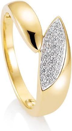 Produktbild Breuning RING - BRILL. 0,155 Ct. H/si (48, 585/14 K Gold)