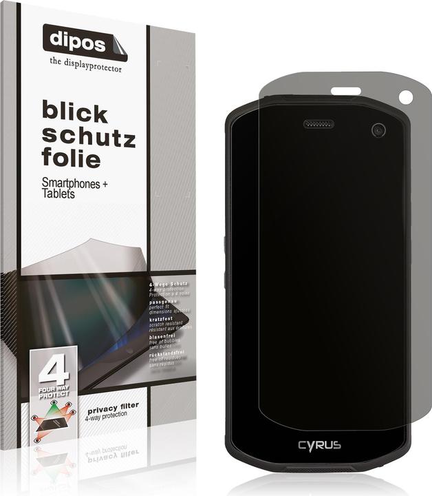 Image du produit Dipos Privacy Film de Protection d’écran 4-Way (1 pièce(s), Cyrus CS 28 Hipster)