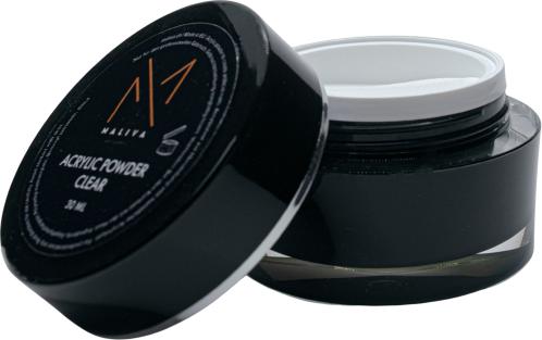 Actual product image Maliva Acrylic powder clear (Nail varnish dryer, Transparent)