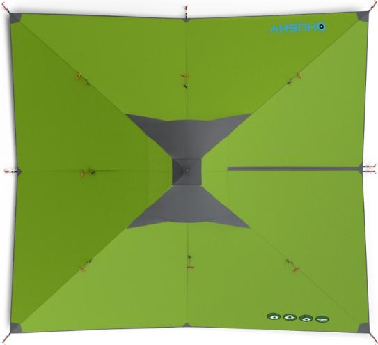 Actual product image Husky (Tente Sawaj Trek) X8679957 (1.50 kg, 2 persons)