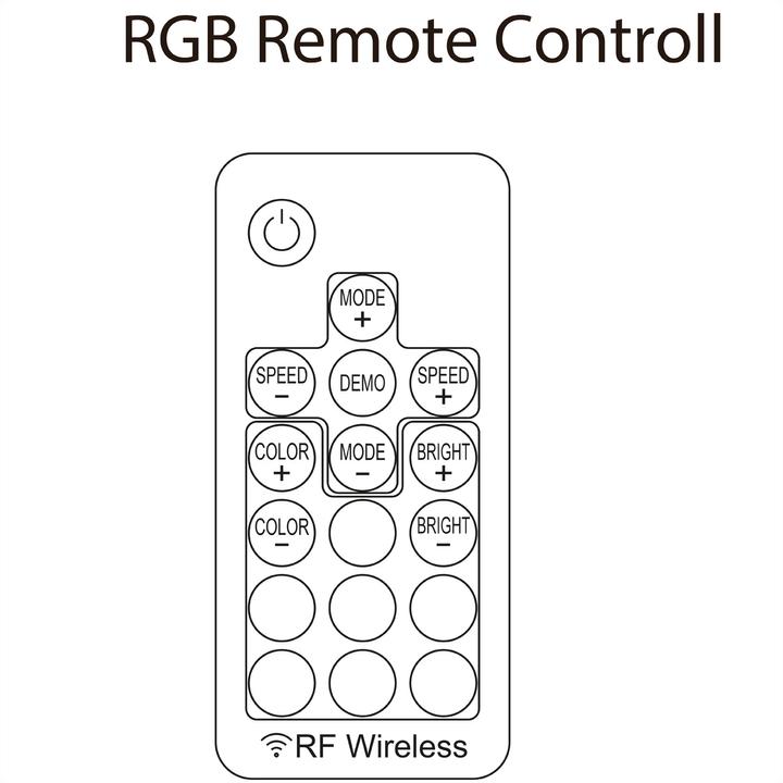 Produktbild Xilence RGB Controll Set für 12V-R-G-B- 4PIN-Anschlüsse