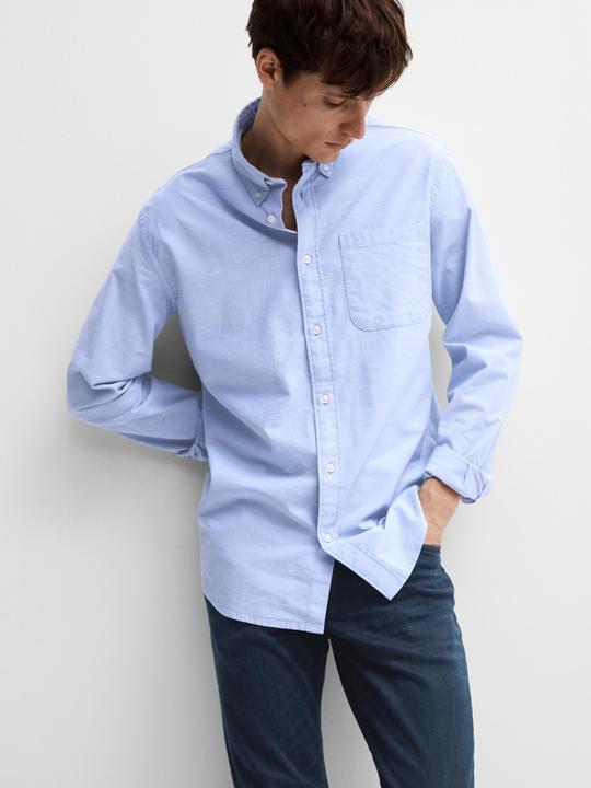Actual product image Selected Homme Slhregrick-Ox Shirt Ls Noos (XS)