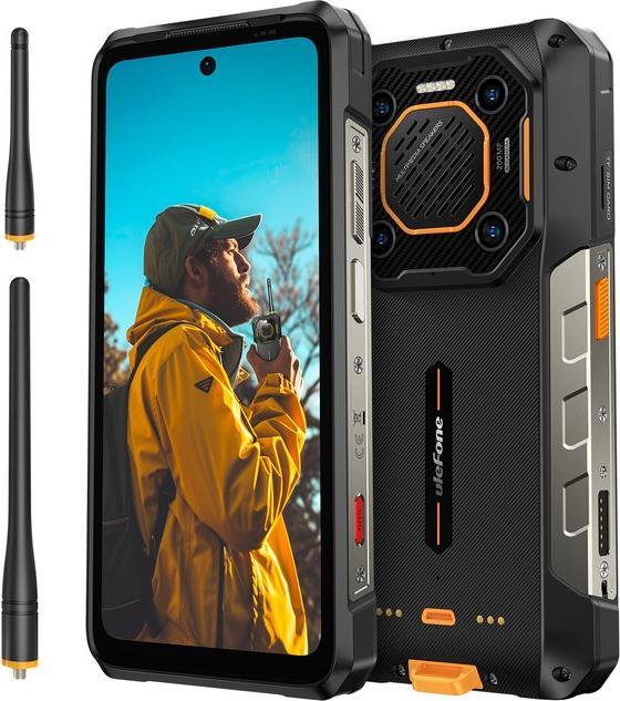 Produktbild Ulefone Armor 26 Ultra Walkie-Talkie (512 GB, Schwarz, Orange, 6.78", Dual SIM, 200 Mpx, 5G)
