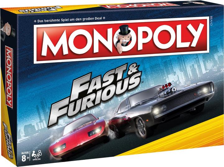 Produktbild Winning Moves Monopoly Fast and Furious (Deutsch)
