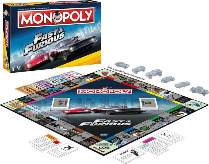 Produktbild Winning Moves Monopoly Fast and Furious (Deutsch)