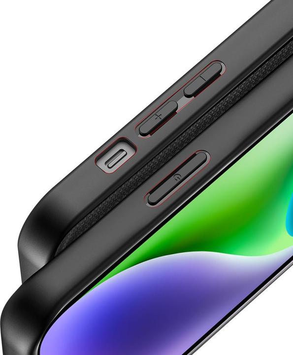 Produktbild Nevox StyleShell Nylo iPhone 15 Plus schwarz (Apple iPhone 15 Plus)