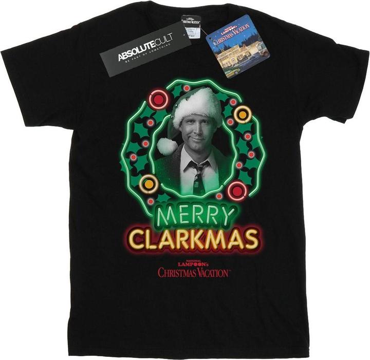 National Lampoon´s Vacation National Lampoon's Christmas Vacation Greyscale Clarkmas TShirt Mädchen