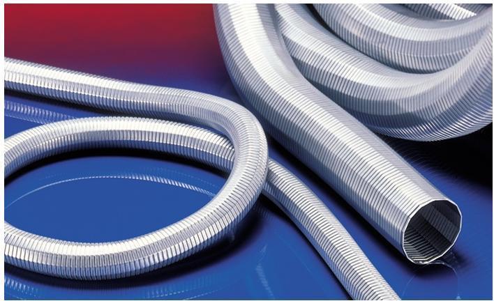 Produktbild Norres Metallschlauch Innen-Ø 25 mm Aussen-Ø 29 mm 2 mm Länge 10 m