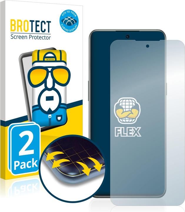 Actual product image BROTECT Full-Cover Protector (2 Piece, Xiaomi Mi 10T 5G)