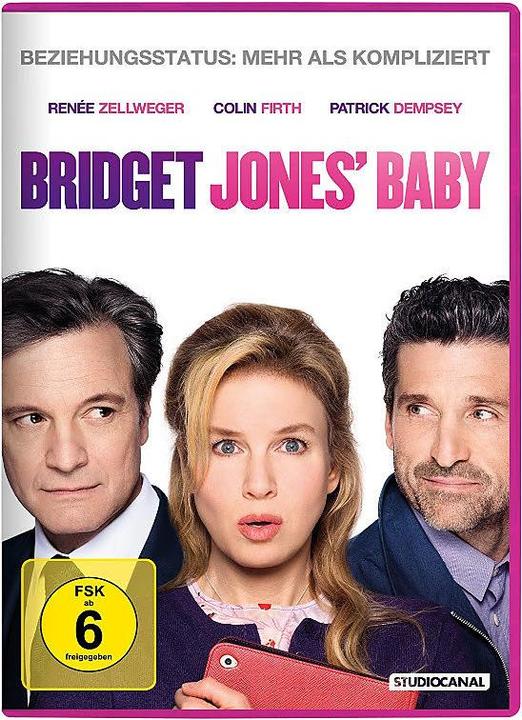 Actual product image Bridget Jones' Baby (DVD, 2016, German)