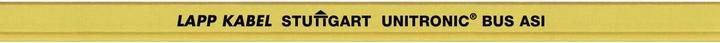 Image du produit Lapp 10 mètres 2170228 Unitronic BUS ASI (G) Ligne de bus 2x1,5 mm² YE I Câble en caoutchouc plat I (10 m)