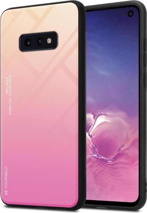 Productafbeelding Cadorabo TPU 2 kleuren glasdekking (Samsung Galaxy S10e)