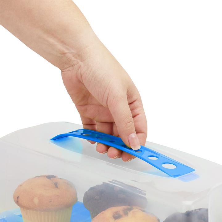 Actual product image Relaxdays Rectangular Cake Carrier