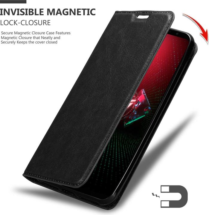 Produktbild Cadorabo Book Invis. Magnet Hülle (Asus ROG Phone 5)