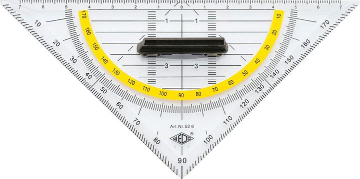 Actual product image Wedo Geometry Triangle (160 mm)