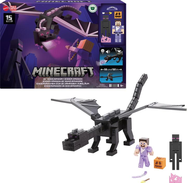 Actual product image Minecraft Ender Dragon 15th Anniversary Edition