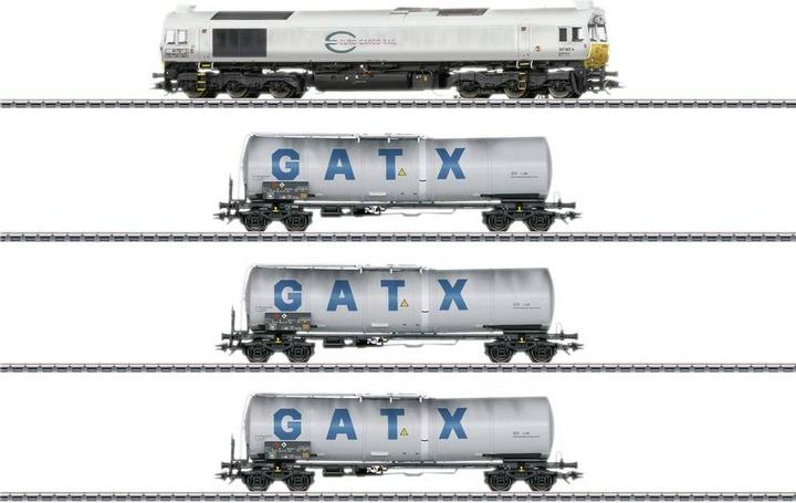Produktbild Märklin 26077 H0 Zugset Class 77 Kerosin Transport der GATX Rail Germany (Spur VI)