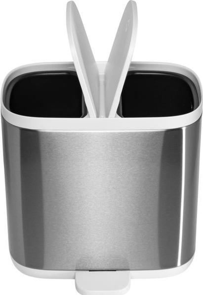 Produktbild Joseph Joseph Split Steel Trenn-Abfallbehälter, 2x3l, 27x18x28.4cm (6 l)