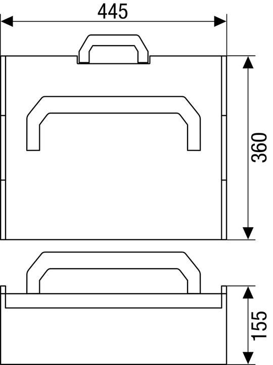 Produktbild Spax Montagekoffer L-BOXX (2445 Schrauben pro Stück)