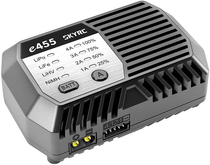 Produktbild SkyRC e455 AC NiMH 6-8 / LiPo 2-4S, 50W
