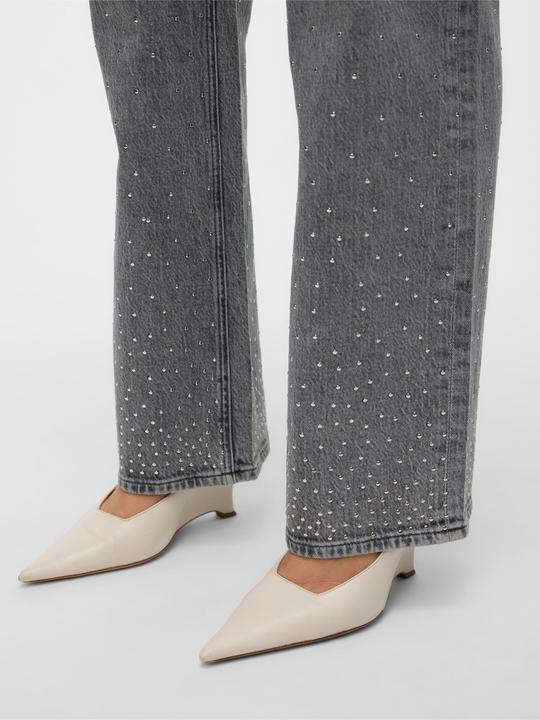 Image du produit Vero Moda VMTESSA Hohe Taille Weiter Beinschnitt Jeans Weit geschnitten (W30/L32)