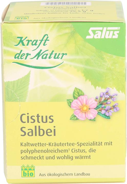 Immagine prodotto Salus Cistus Salbei Tee Bio (25.50 g)