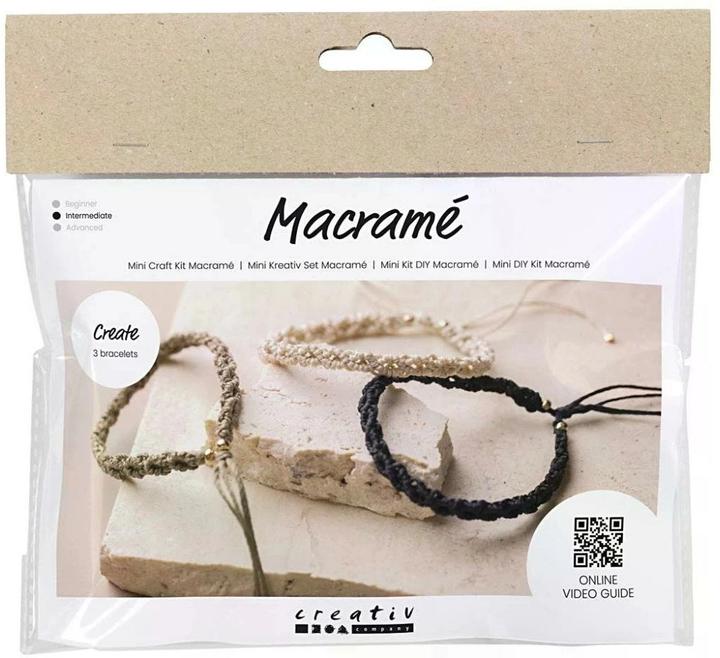 Creativ Company Bracelet en macramé