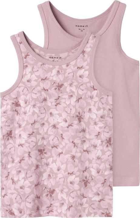 Immagine prodotto Name it Nmftank Top 2p Mauve Flower Noos (92)