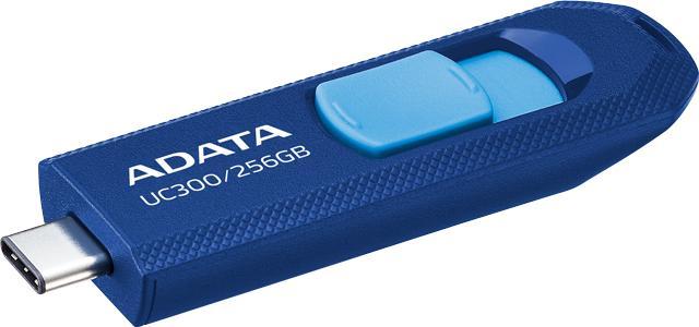 Image du produit Adata LECTEUR DE MÉMOIRE FLASH USB-C 256GB/ACHO-UC300-256G-RNB/BU (256 Go, USB-C)