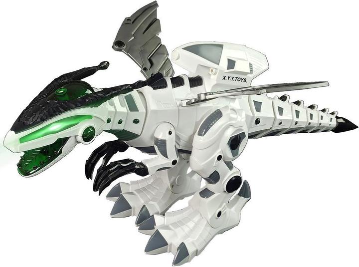 Produktbild Lean Toys Lean Cars Interaktiver Dinosaurier-Roboter, ferngesteuerte Musik-Dampflichter