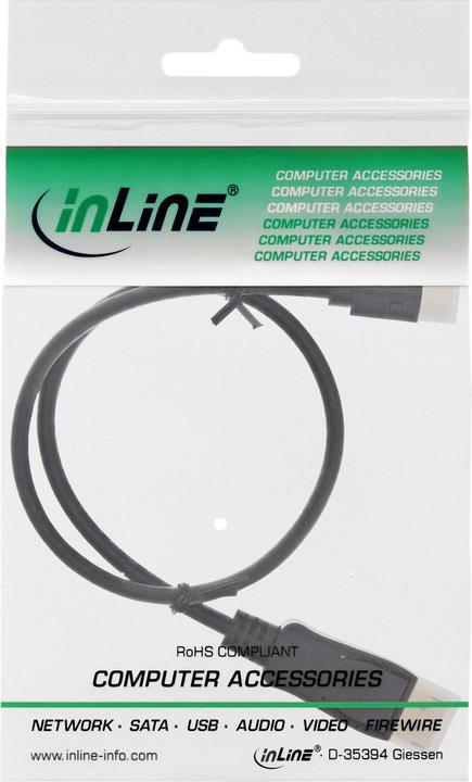 Immagine prodotto InLine DisplayPort — Mini DisplayPort (3 m, DisplayPort)