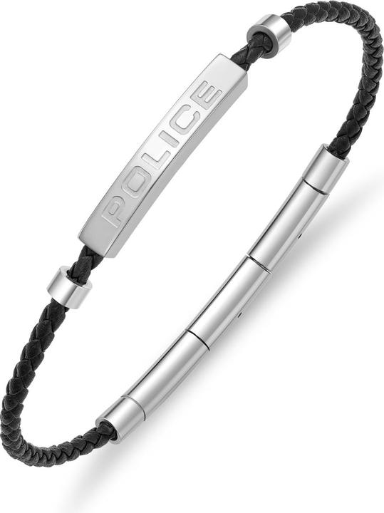 Produktbild Police Contour (19 cm, Edelstahl/Leder)