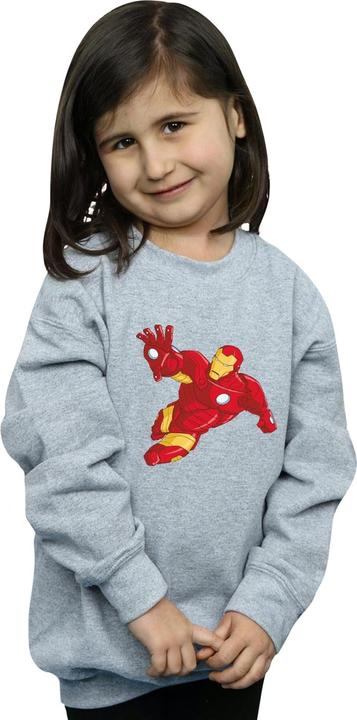 Produktbild Iron Man Simple Sweatshirt Mädchen (152, 158)