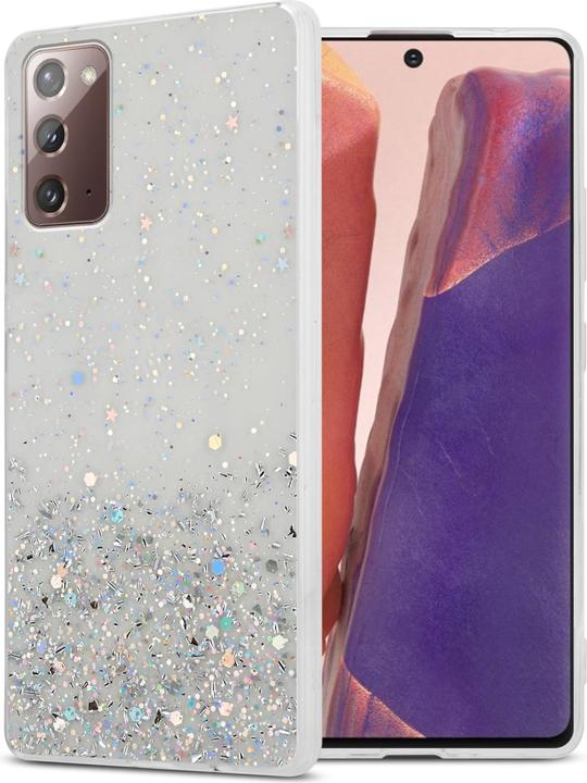 Actual product image Cadorabo TPU cover with glitter for Samsung Galaxy NOTE 20 (Samsung Galaxy Note 20)