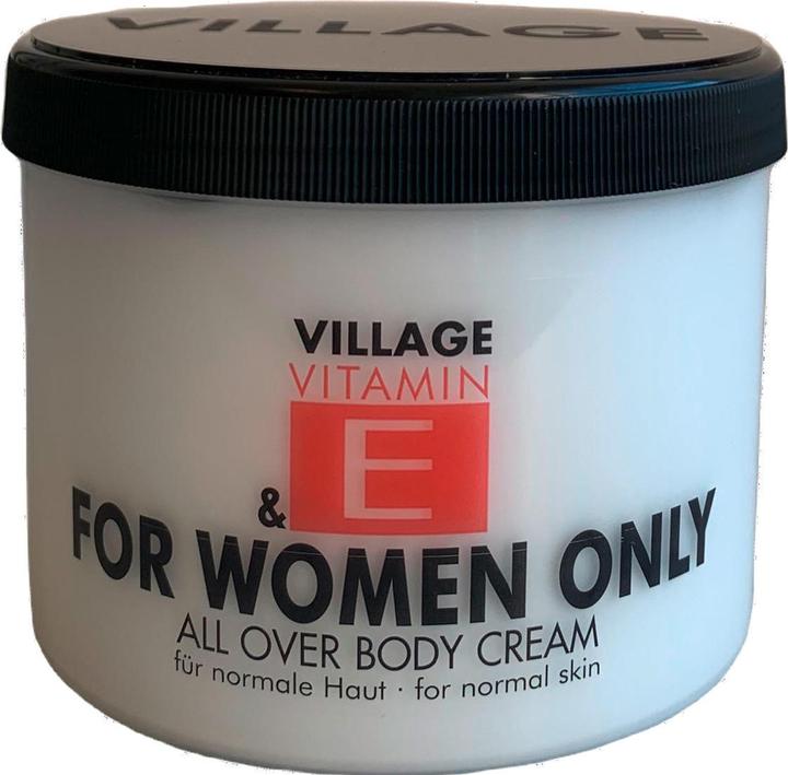 Village Vitamin E For Women Only Bodycream (Körpercreme, 500 ml)