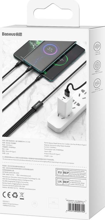 Produktbild Baseus Camlt-Su (1.20 m, USB 2.0)