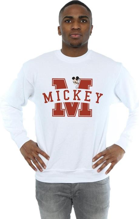 Immagine prodotto Disney Mickey Mouse Letter Peak Felpa Uomo (S)