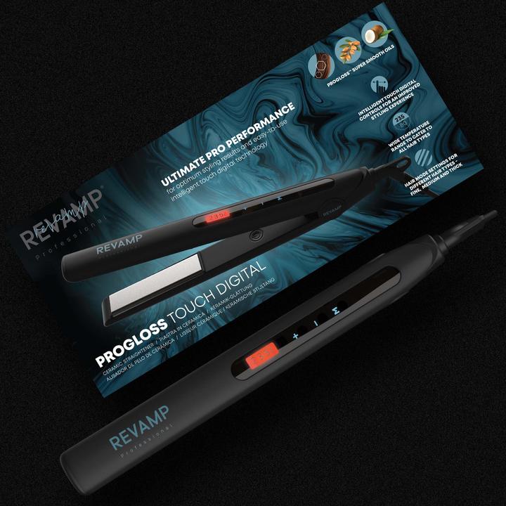 Actual product image Homedics Progloss Touch Digital Styler (Straightening iron)