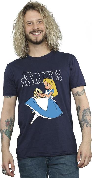 Immagine prodotto Disney Maglietta Uomo Alice In Wonderland Flowers (S)