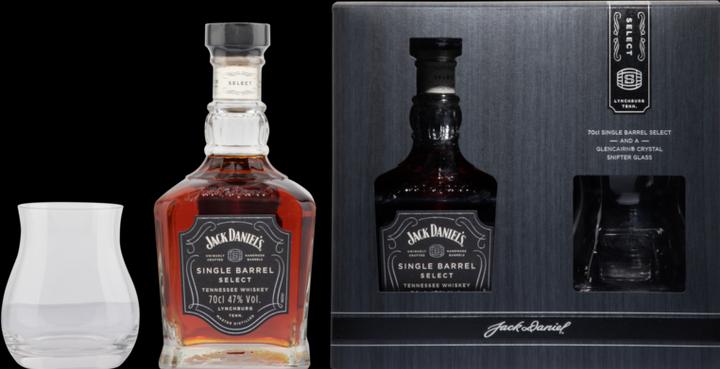 Image du produit Jack Daniel's Single Barrel avec verre Nosing (Whisky du Tennessee)
