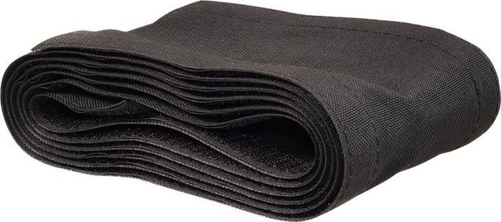 Maclean MCTV-677 - Protection de câble flexible en tissu avec velcro, 2 m, 105 mm, noir (Gaines pour câbles, 100 cm)