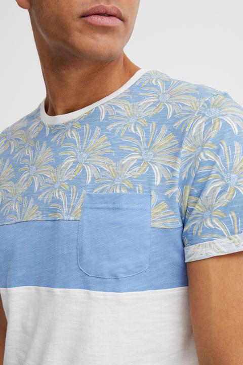 Immagine prodotto Solid Florian T-Shirt Con Disegno Maglietta A Manica Corta Da Uomo Con Girocollo In Cotone 100% (L)