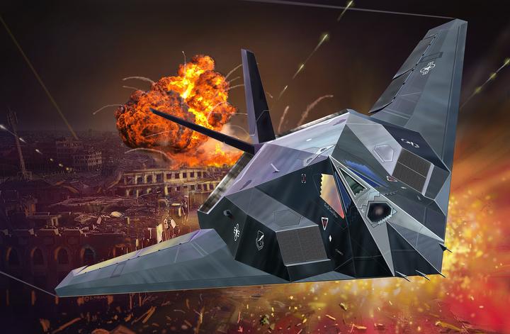 Actual product image Revell F-117 Stealth Fighter